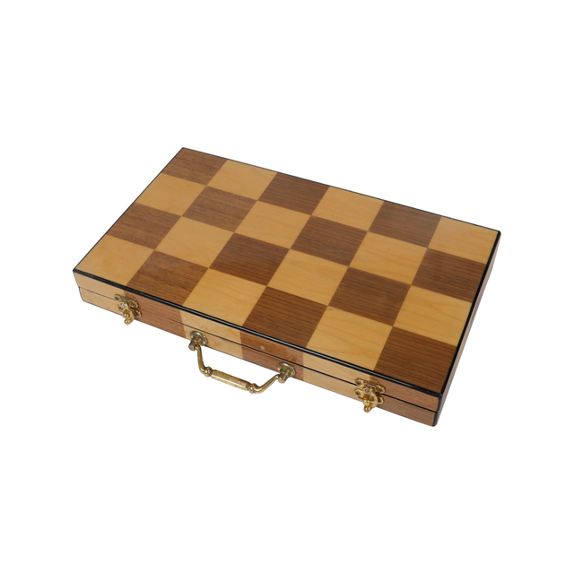 MDF Deluxe Lakierowany zestaw do gry w tryktrak Drewniany zestaw do gry w tryktrak dla dorosłych i dzieci